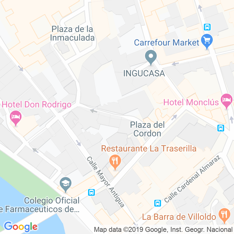 Código Postal calle Arbol Del Paraiso en Palencia