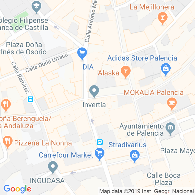 Código postal de Barrio y Mier en Palencia