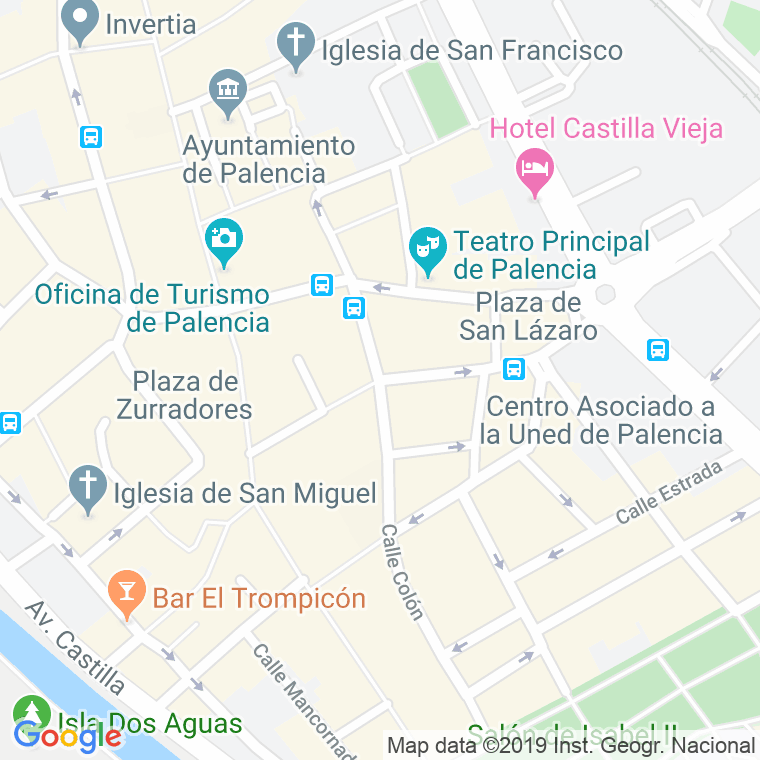 Código postal de Becerro de Bengoa   (impares del 1 al 5)  (pares del 2 al 10) en Palencia