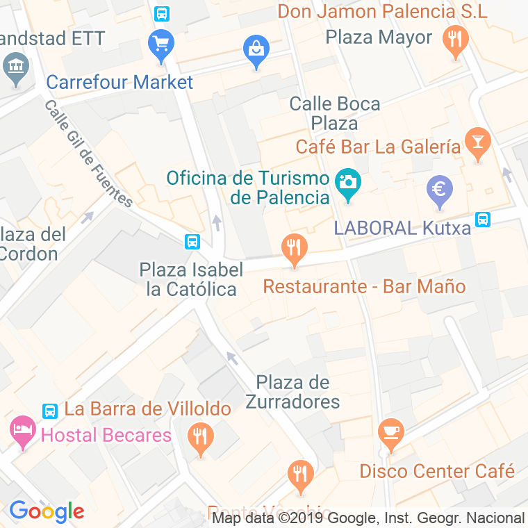 Código postal de Cestilla, la en Palencia