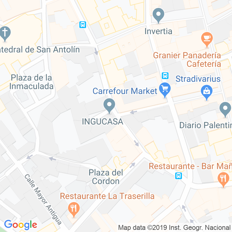 Código Postal calle Gil De Fuentes en Palencia