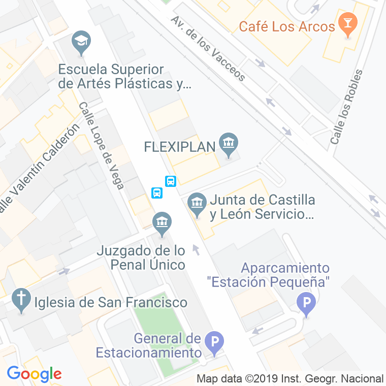 Código postal de Pintor Caneja, Plaza en Palencia