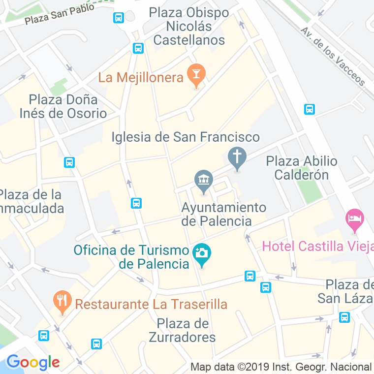 Código postal de Secretario Vazquez, Travesia en Palencia