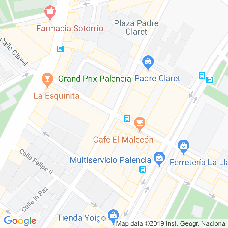 Código Postal calle Balmes   (Impares Del 1 Al 0) en Palencia