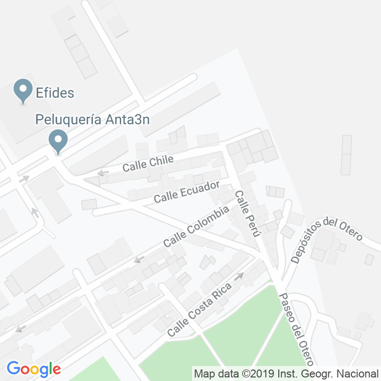 Código Postal calle Ecuador en Palencia