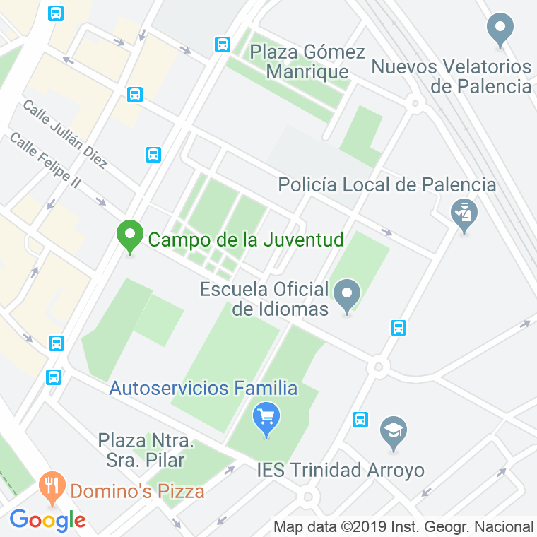 Código Postal calle Juan De Balmaseda en Palencia