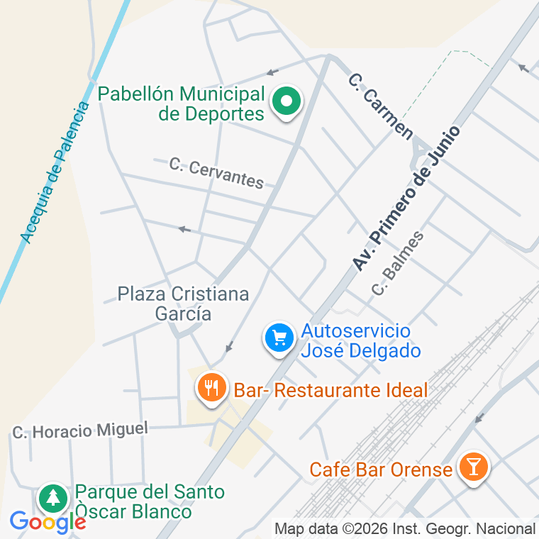 Código postal de Calle Lope de Vega en Venta de Baños