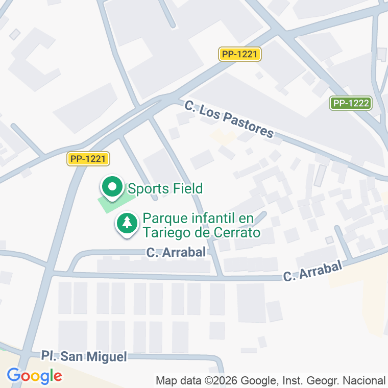 Código postal de Trva Cerrato (el) en Tariego de Cerrato