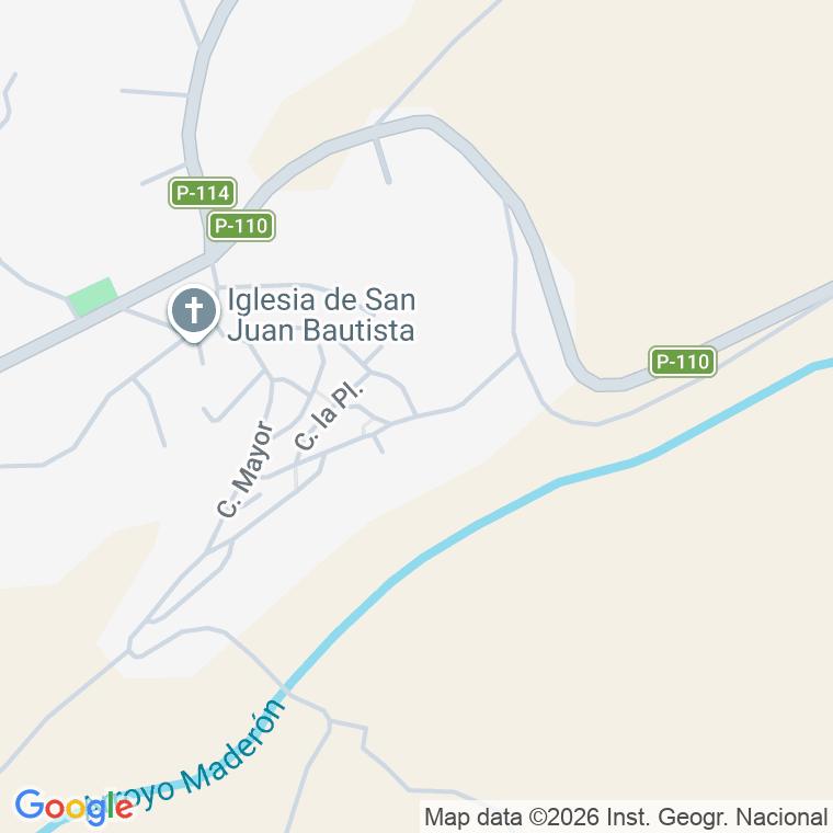 Código postal de Calle Fuente (la) en Hermedes de Cerrato