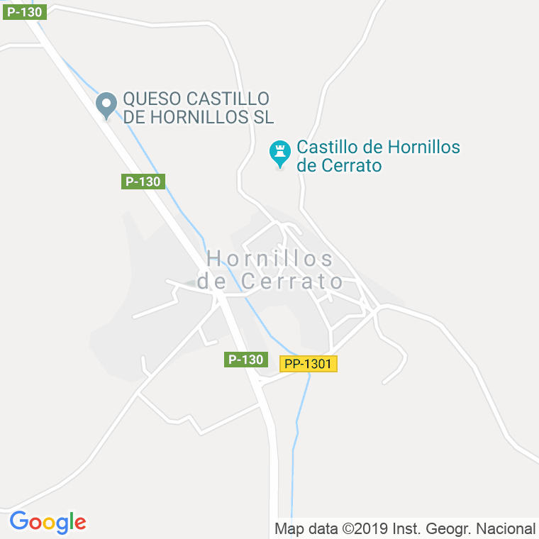 Código Postal de Hornillos De Cerrato en Palencia