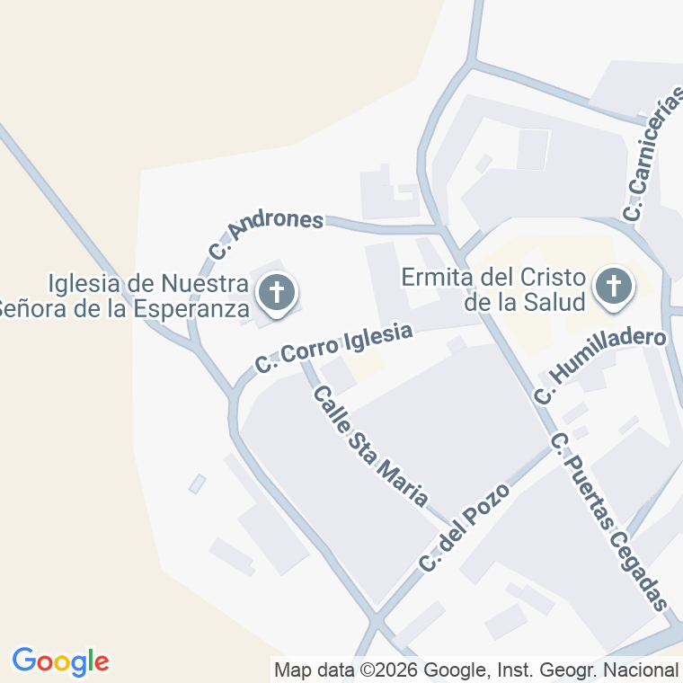 Código postal de Calle Corro Iglesia en Villerias de Campos