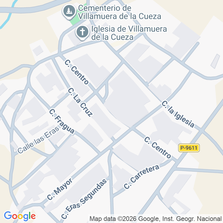 Código postal de Calle Centro en Villamuera de la Cueza