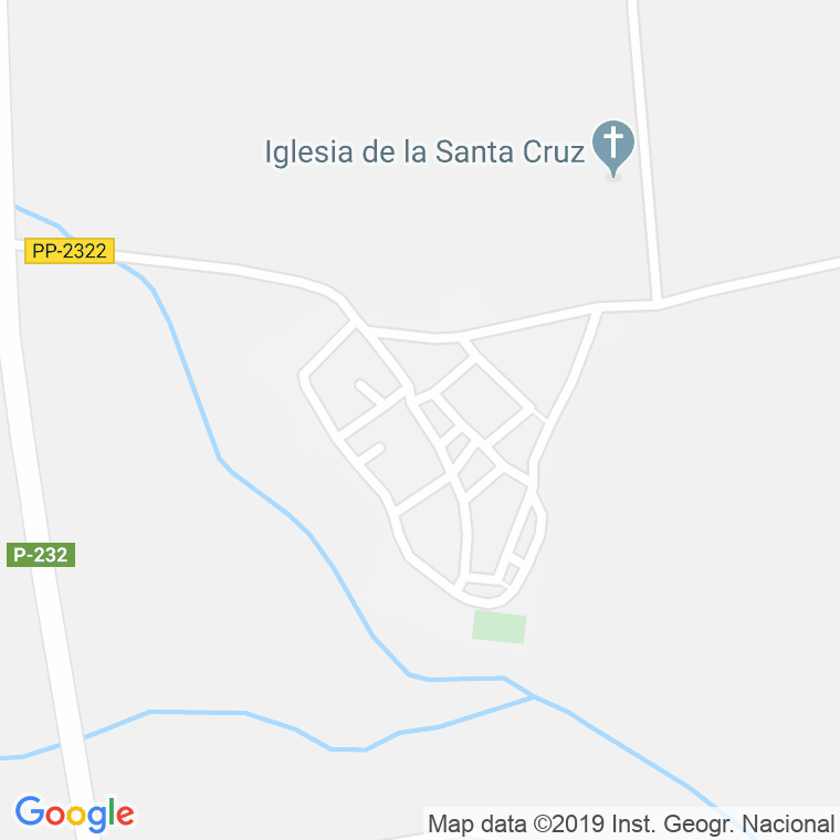 Código postal de Santa Cruz de Boedo en Palencia