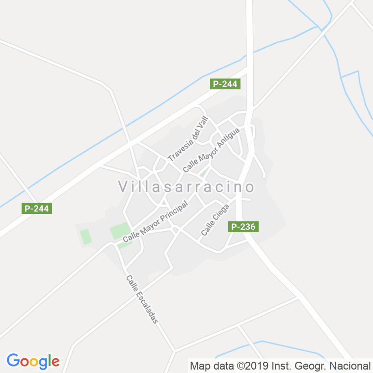 Código postal de Villasarracino en Palencia