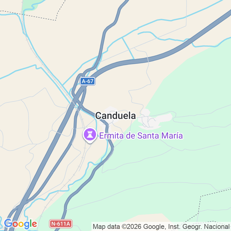 Código postal de Canduela en Palencia