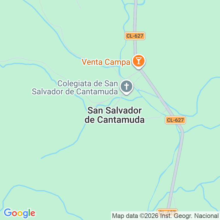 Código postal de Plaza Luis María Cagigal en San Salvador de Cantamuda