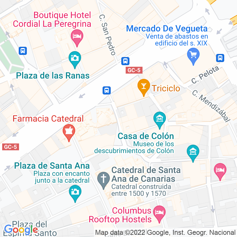 Código Postal calle Herreria en Las Palmas de Gran Canaria