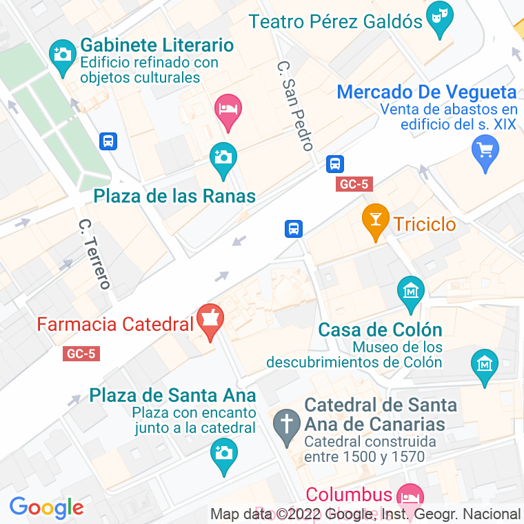 Código Postal calle Mesa De Leon en Las Palmas de Gran Canaria