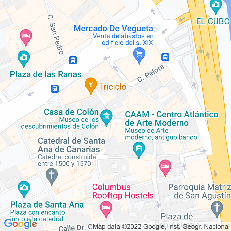 Código Postal calle San Antonio Abad en Las Palmas de Gran Canaria
