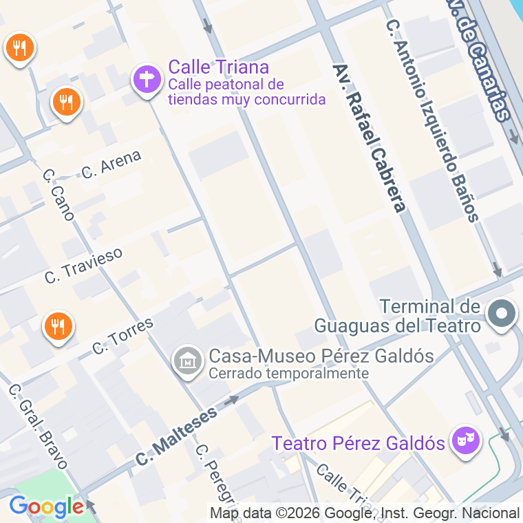 Código postal de Clavel en Las Palmas de Gran Canaria