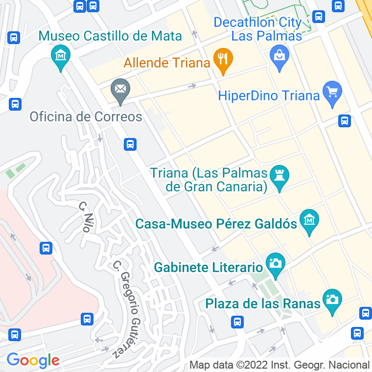 Código Postal calle Doctor Juan De Padilla en Las Palmas de Gran Canaria