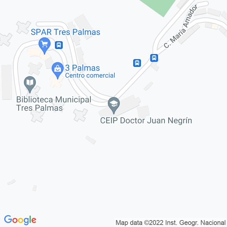 Código Postal calle Doctor Juan Negrin en Las Palmas de Gran Canaria