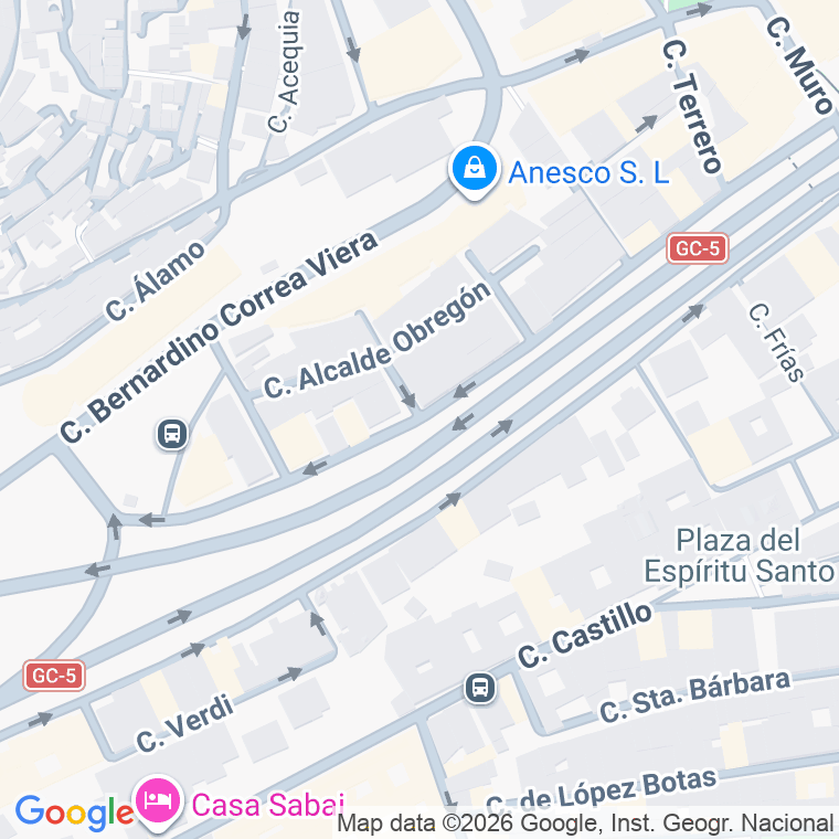 Código postal de San Diego de Alcala en Las Palmas de Gran Canaria