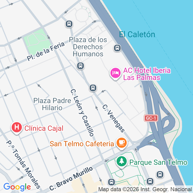 Código postal de Venegas en Las Palmas de Gran Canaria