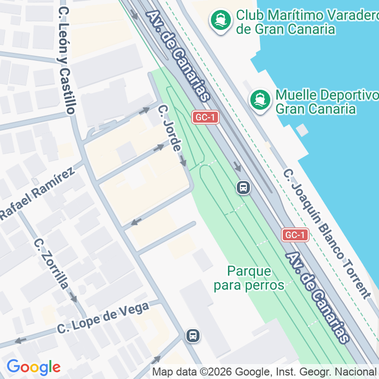 Código postal de Federico de Leon en Las Palmas de Gran Canaria