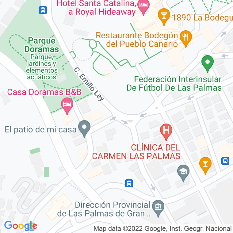Código Postal calle Tirso De Molina en Las Palmas de Gran Canaria