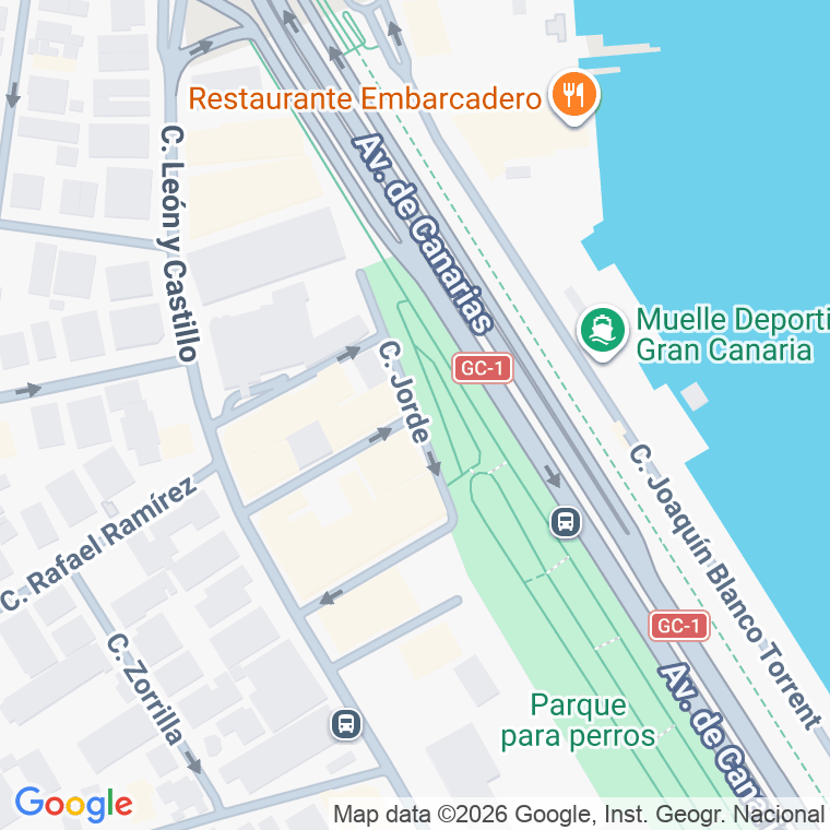 Código postal de Calle Doctor Jose Juan Megias en Palmas Gran Canaria (las)