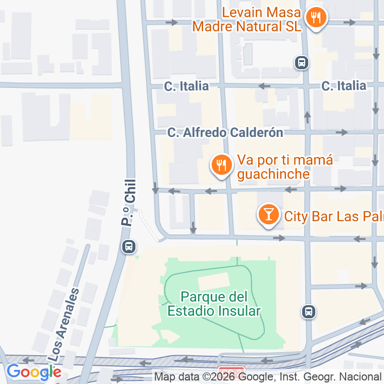 Código postal de Calle Turina en Palmas Gran Canaria (las)