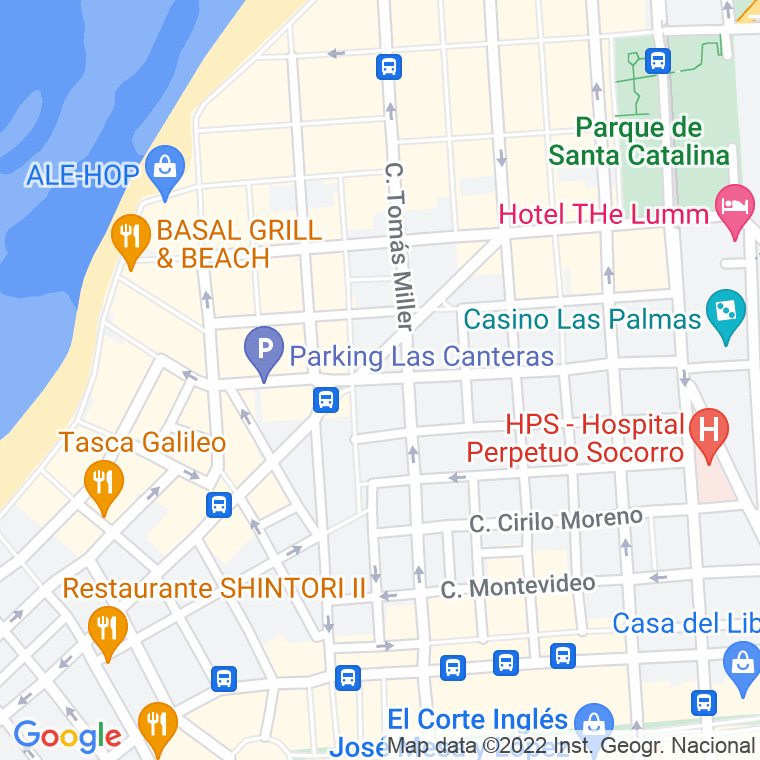Código Postal calle Martinez De Escobar, Los en Las Palmas de Gran Canaria