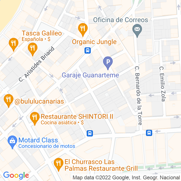 Código Postal calle Tomas Alba Edison   (Impares Del 1 Al 35)  (Pares Del 2 Al 28) en Las Palmas de Gran Canaria