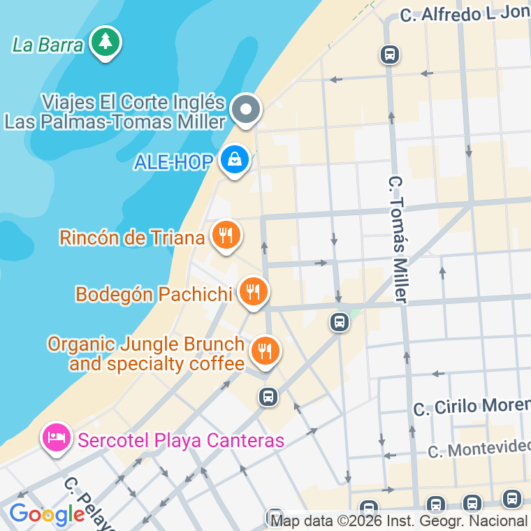Código postal de Calle Doctor Grau Bassas en Palmas Gran Canaria (las)