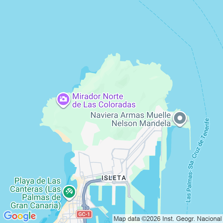 Código postal de Carmen, Grupo en Las Palmas de Gran Canaria