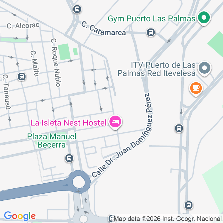 Código postal de Calle Padres Palotinos en Palmas Gran Canaria (las)