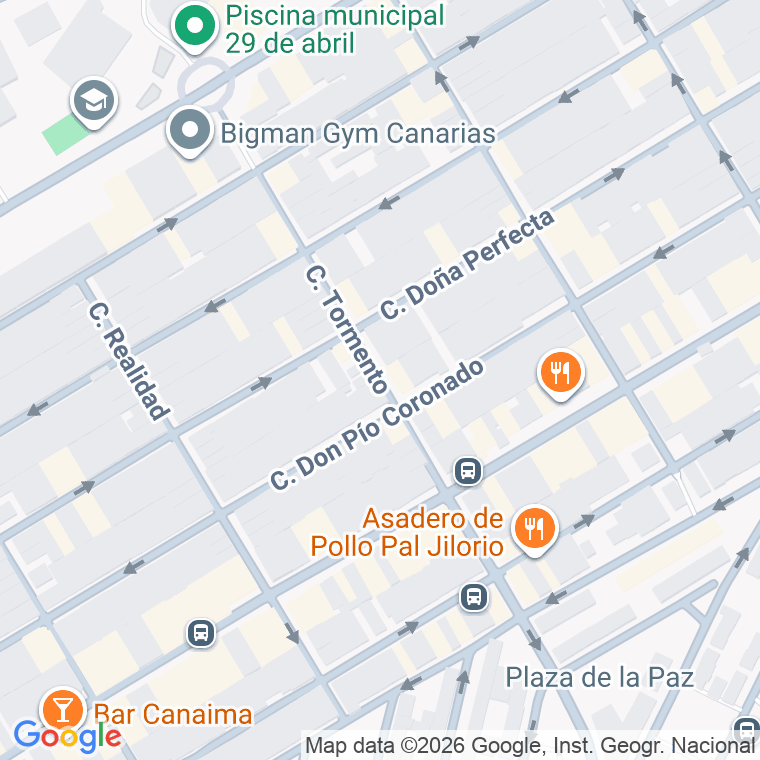 Código postal de Arapiles en Las Palmas de Gran Canaria