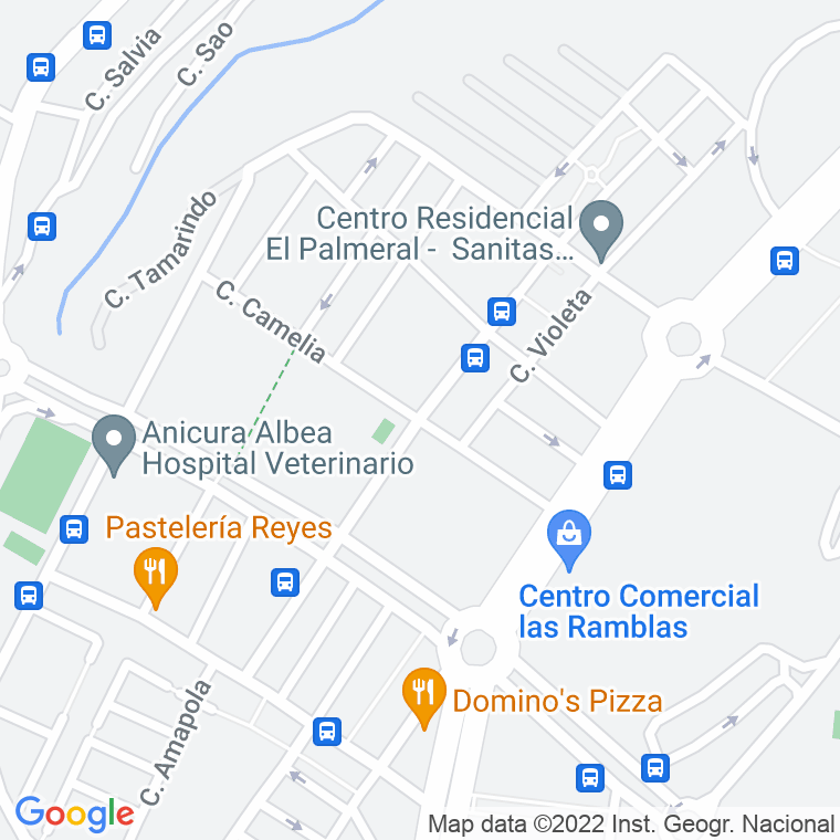 Código Postal calle Camelia en Las Palmas de Gran Canaria