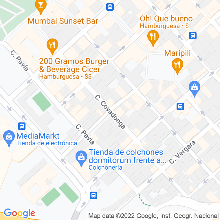 Código Postal calle Covadonga en Las Palmas de Gran Canaria