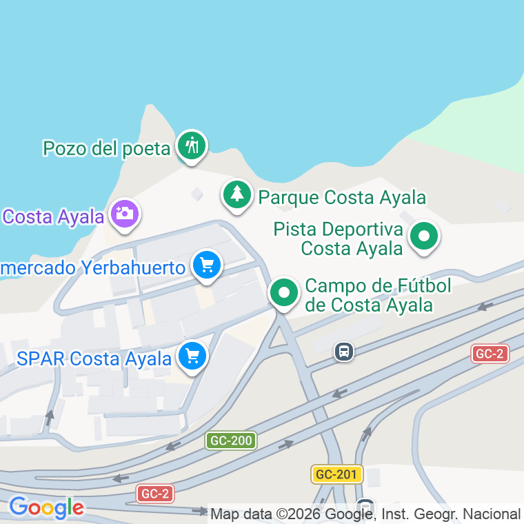 Código postal de Mar Bonita en Las Palmas de Gran Canaria