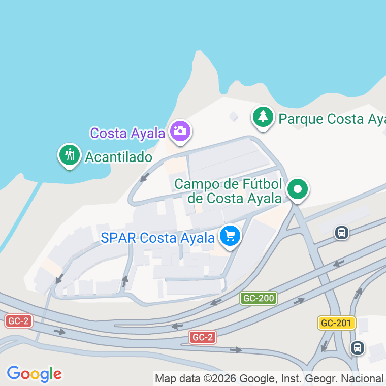 Código postal de Mar Cantabrico en Las Palmas de Gran Canaria