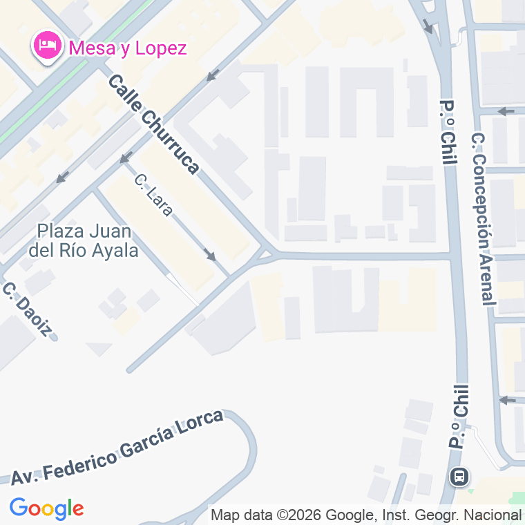 Código postal de Salvador Manrique de Lara en Las Palmas de Gran Canaria