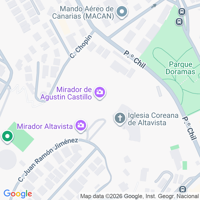 Código postal de Agustin Castillo, Plaza en Las Palmas de Gran Canaria