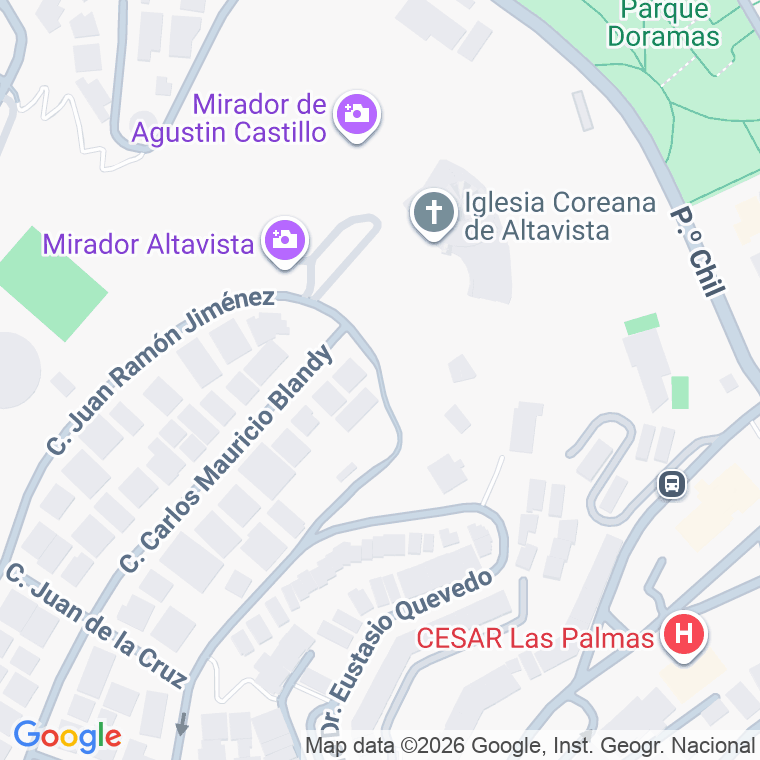 Código postal de Altavista en Las Palmas de Gran Canaria