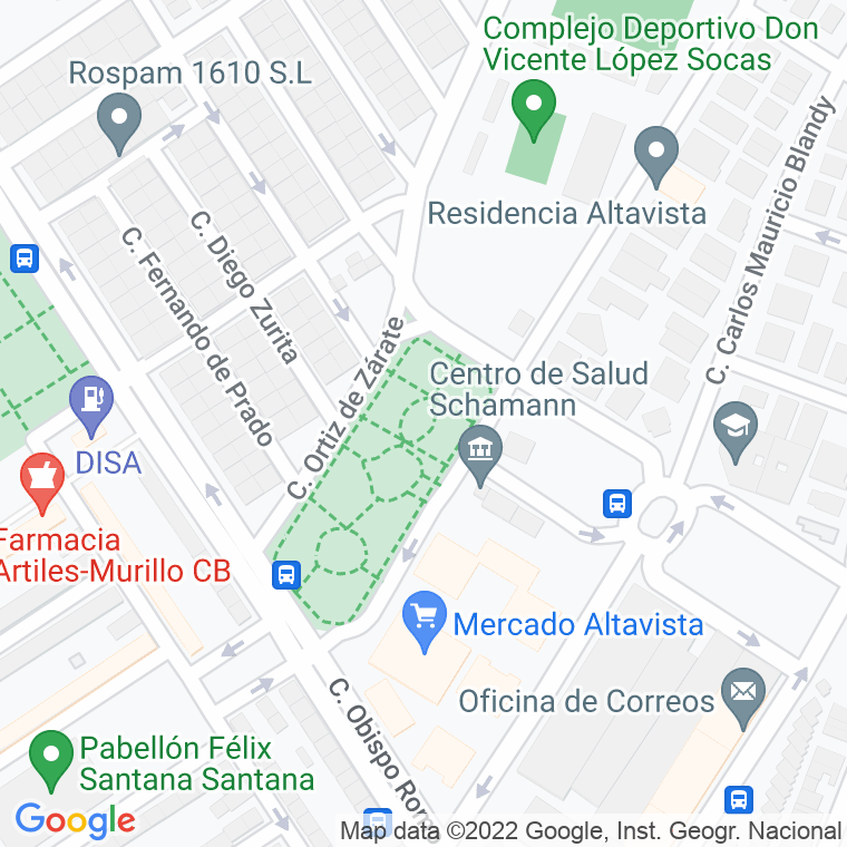 Código Postal calle Juegos Olimpicos De Mexico en Las Palmas de Gran Canaria