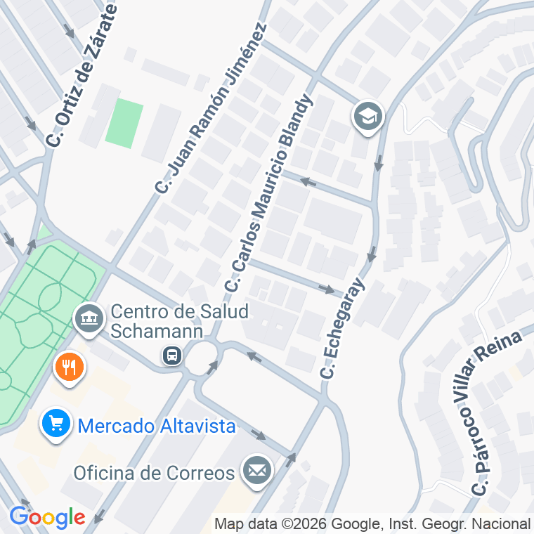 Código postal de Calle Vicente Aleixandre en Palmas Gran Canaria (las)