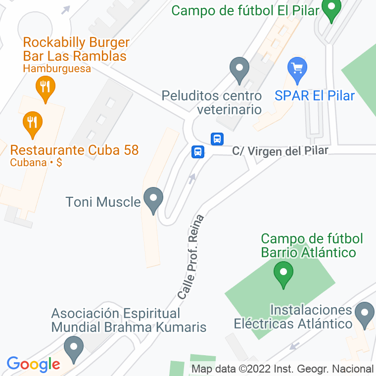 Código Postal calle Barranco De La Ballena, plaza en Las Palmas de Gran Canaria