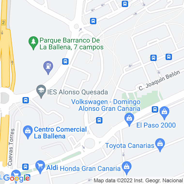 Código Postal calle Doctor Marañon en Las Palmas de Gran Canaria