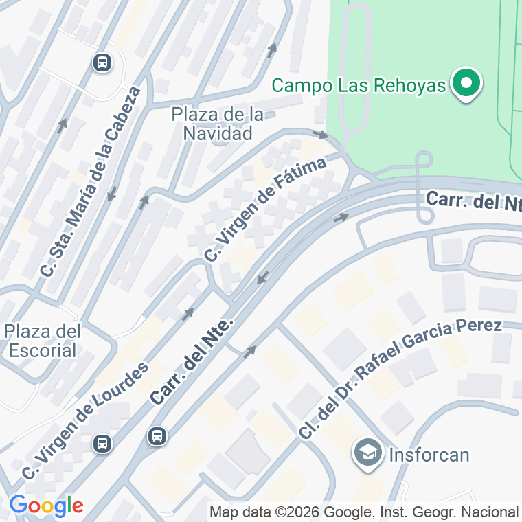 Código postal de Virgen de las Angustias en Las Palmas de Gran Canaria
